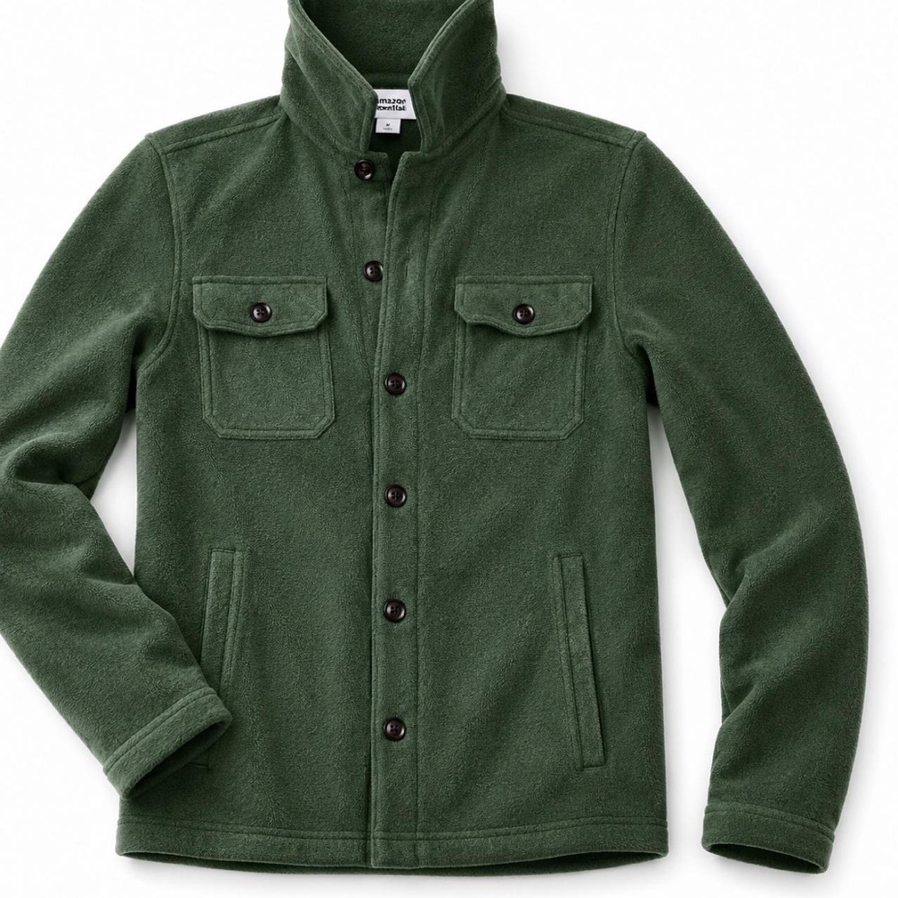 Amazon Essentials Fleece Shirt Jacket‎ - Men's Medium